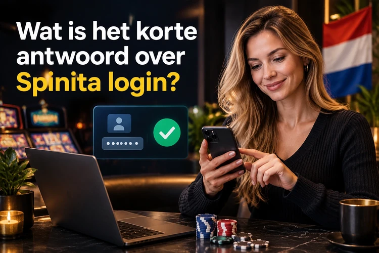Wat is het korte antwoord over Spinita login?